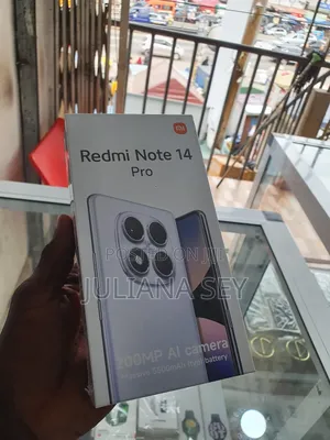 New Xiaomi Redmi Note 14 Pro 256 GB Black