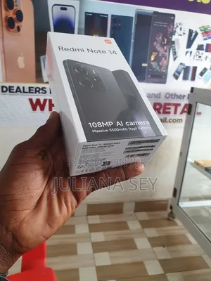 New Xiaomi Redmi Note 14 4G 256 GB Black