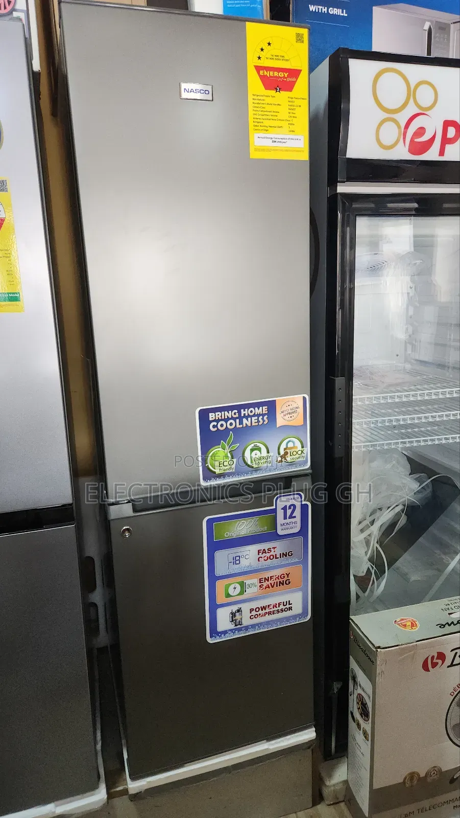 Nasco 170 Litres Bottom Freezer