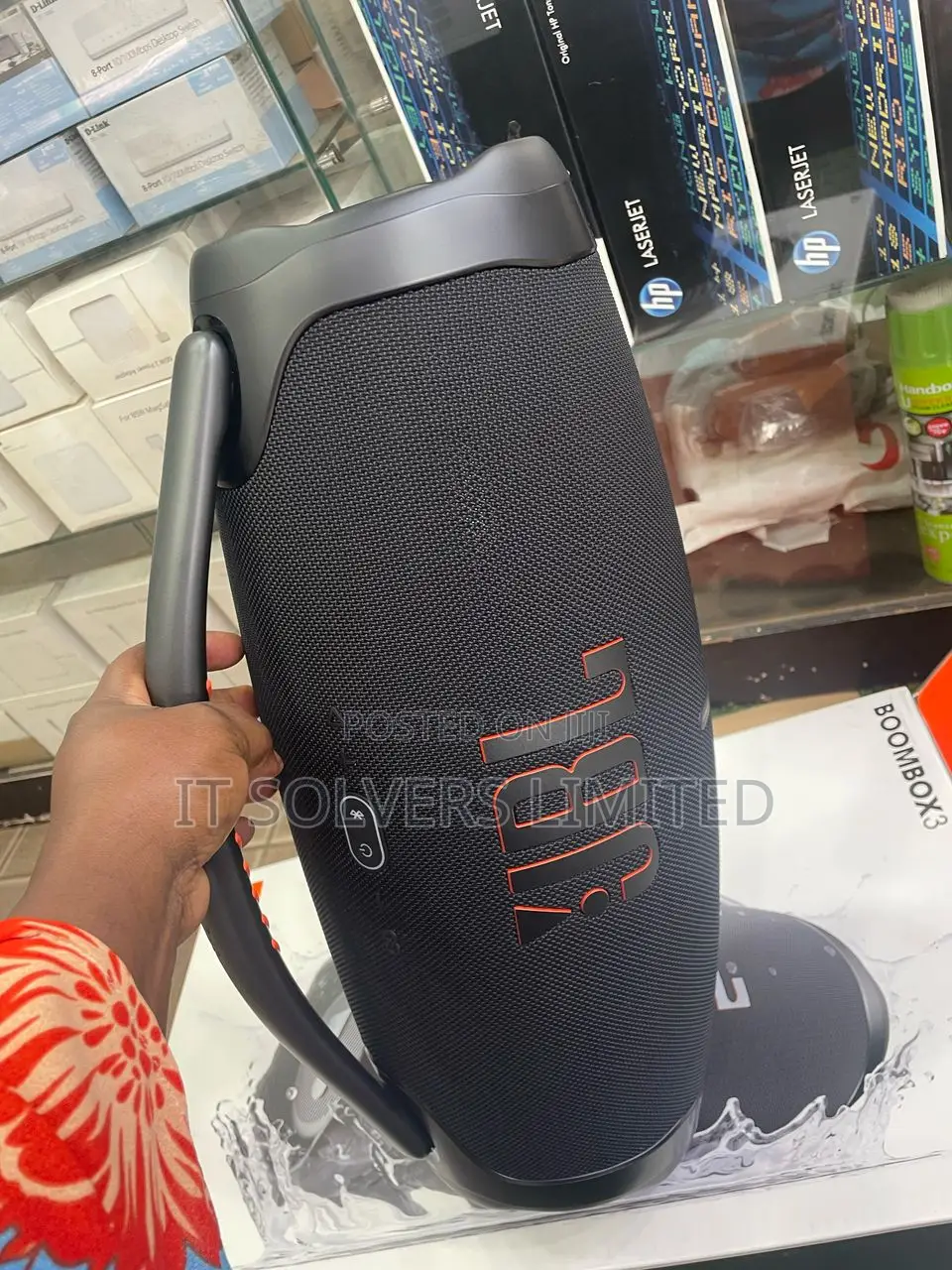 Jbl Boombox 3 Portable Bluetooth Speaker