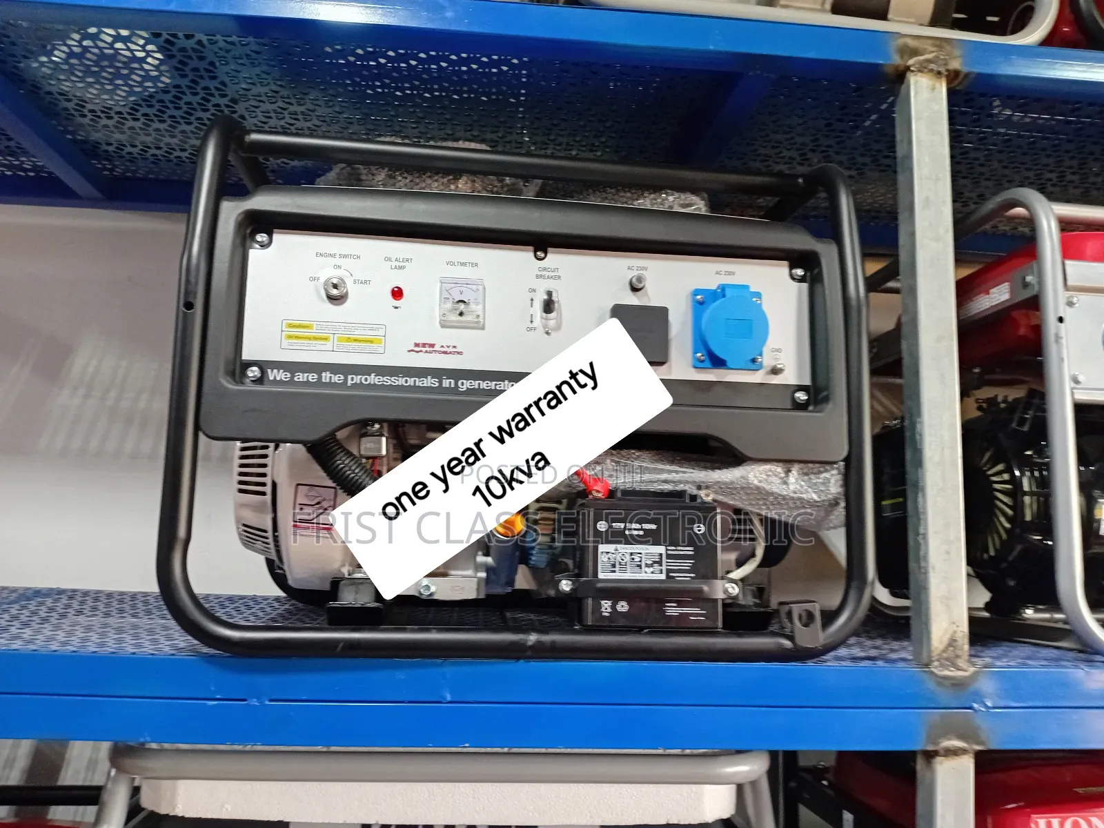 Fuel Efficient 10kva Petrol Power Supply Unit