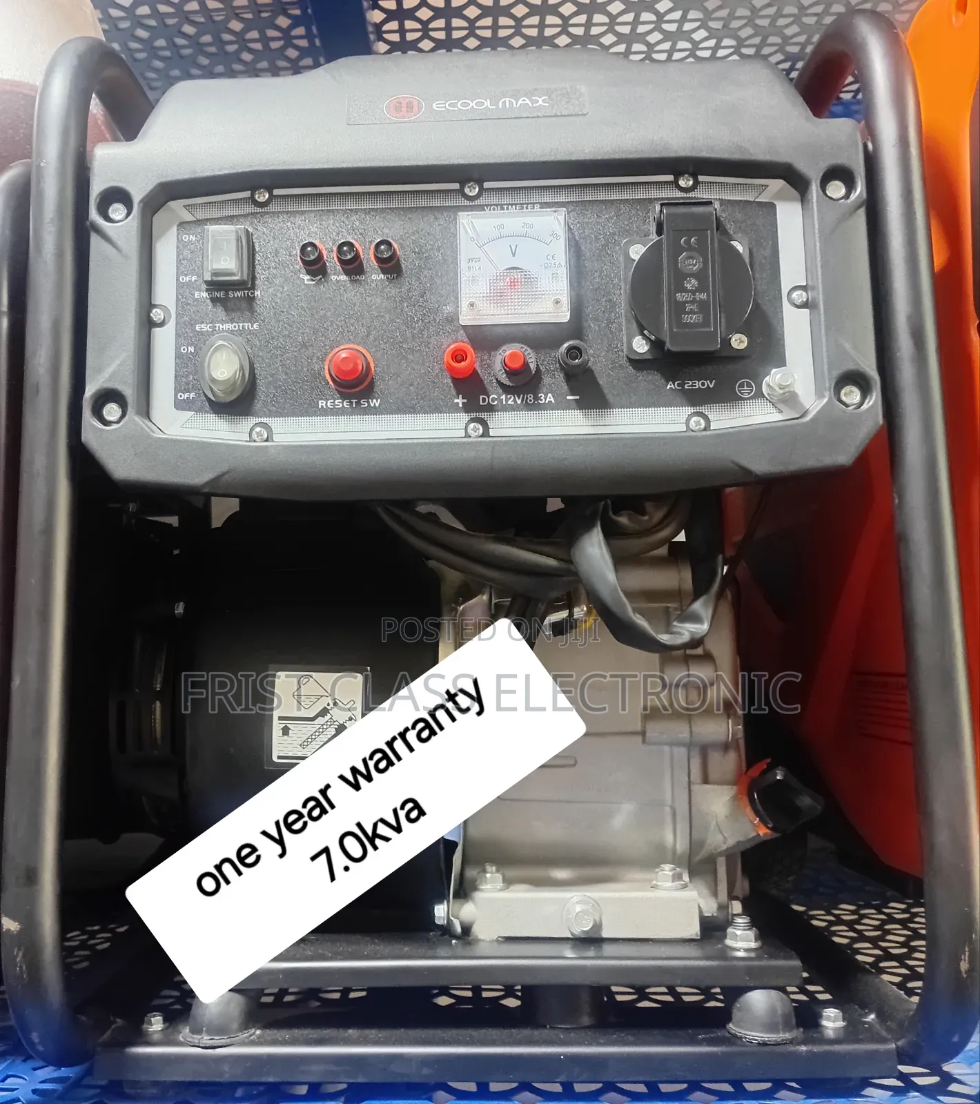 Advanced 7.5kva Petrol Generator
