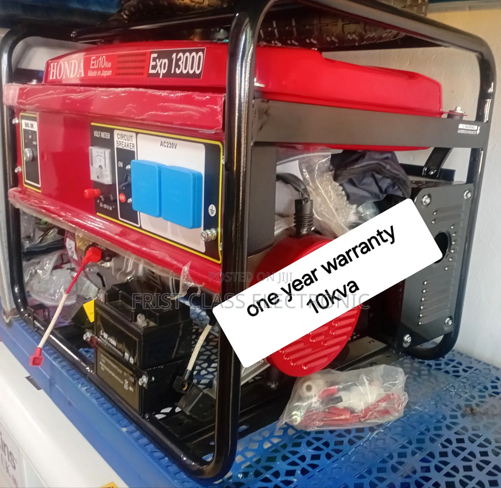 Electricity Producer 10kva Petrol Generator With Wheels