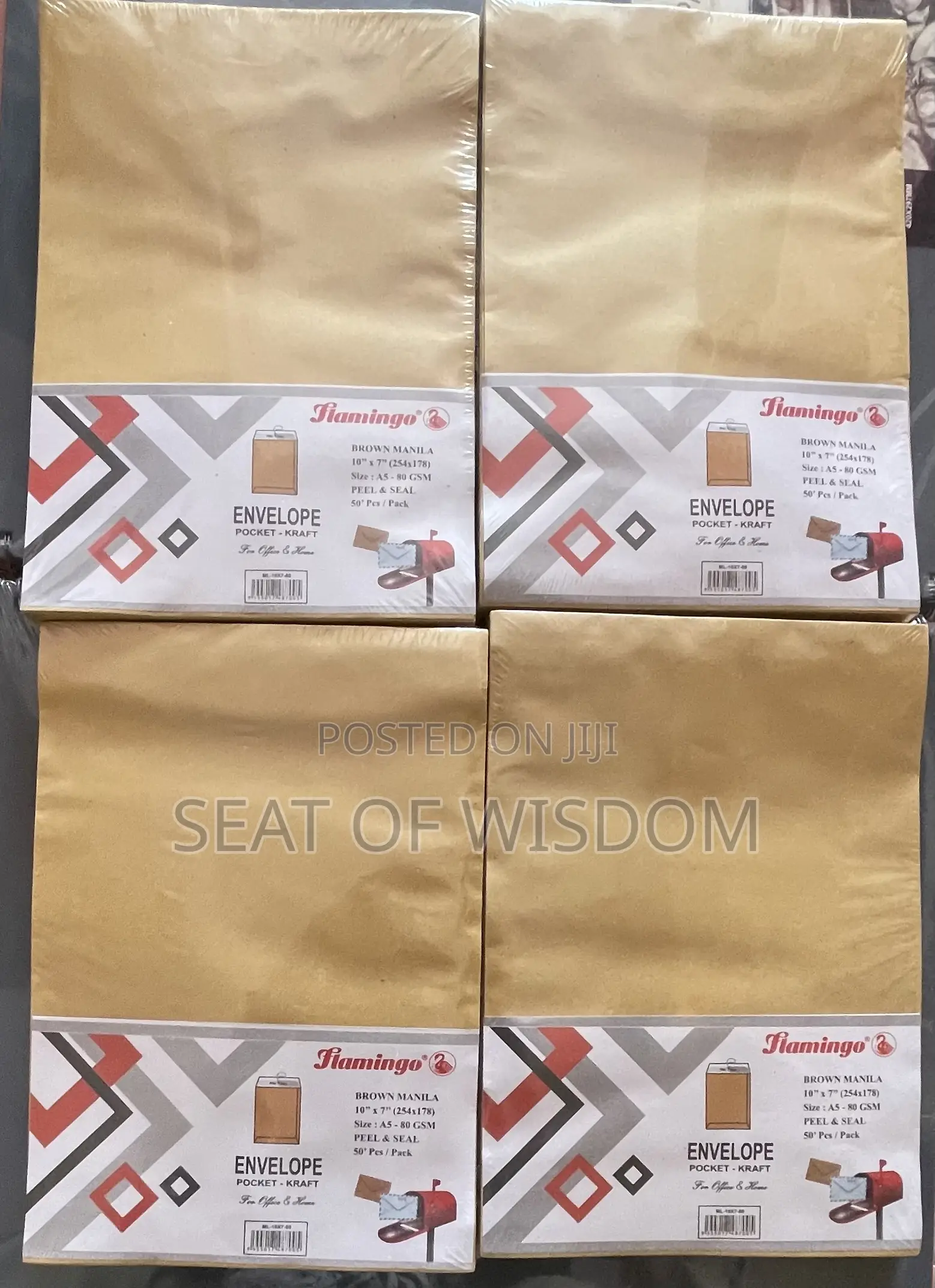 A5 Brown Envelope