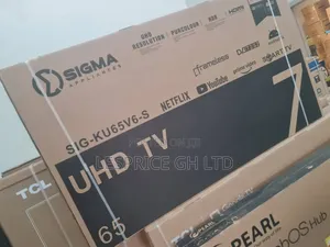 65" Sigma Digital Frameless Tv - Immersive Screen