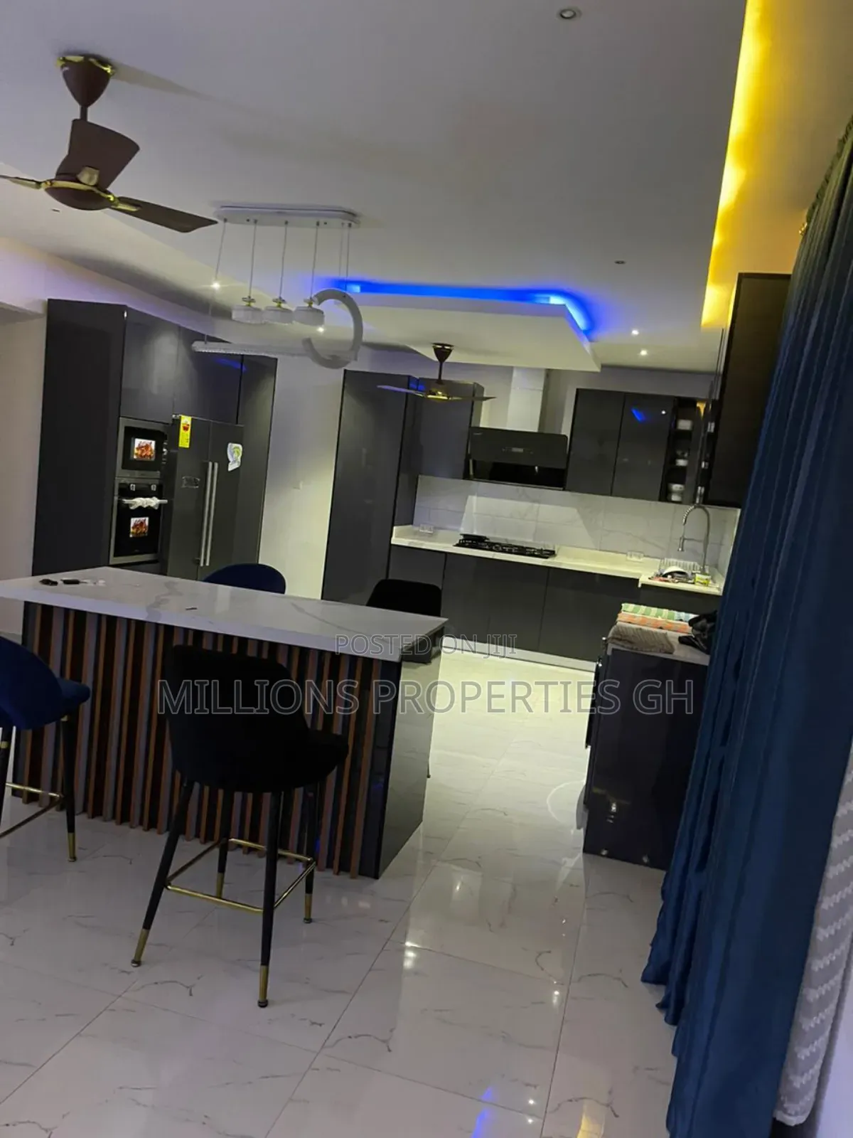 Furnished 4bdrm House in Millions Properties, Kumasi Metropolitan
