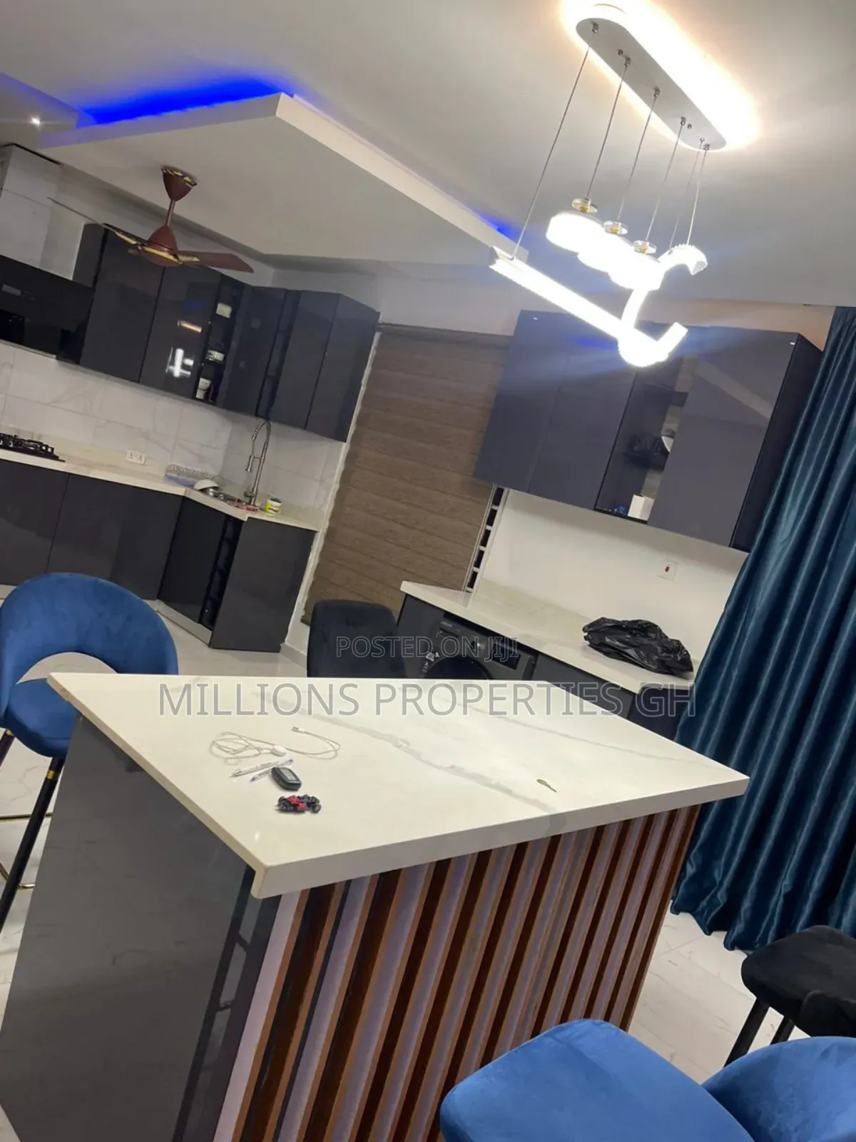 Furnished 4bdrm House in Millions Properties, Kumasi Metropolitan