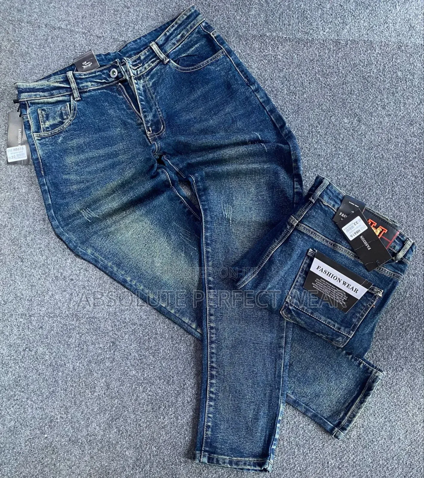 Correct Alisa Zara Jeans Trousers for Men