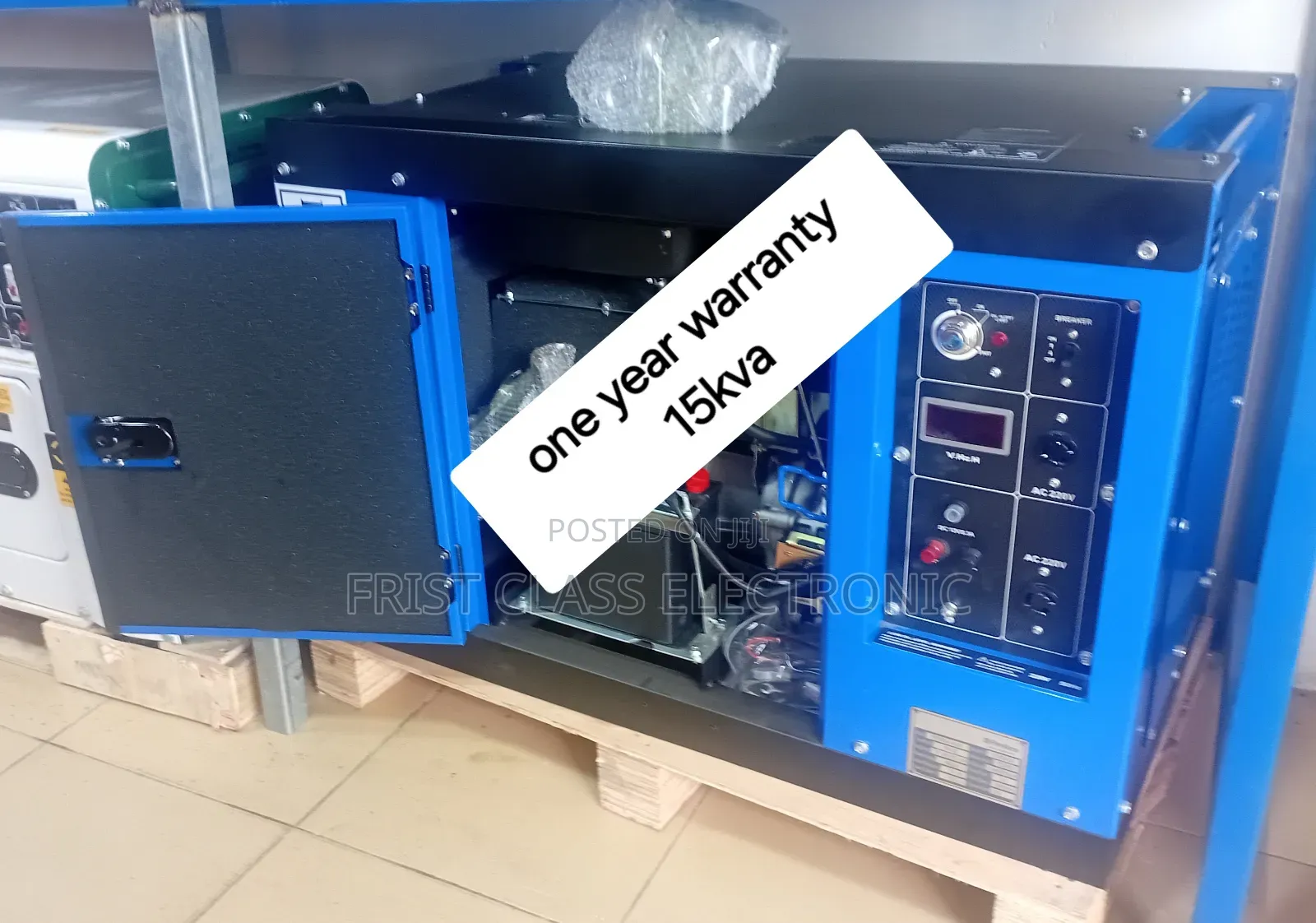 Electricity Producer 15kva Silent Diesel Genset Perkins