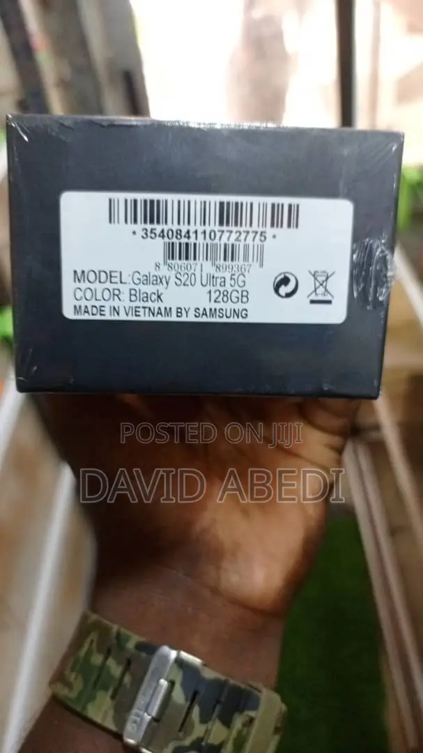 New Samsung Galaxy Note 20 Ultra 5G 128 GB Black