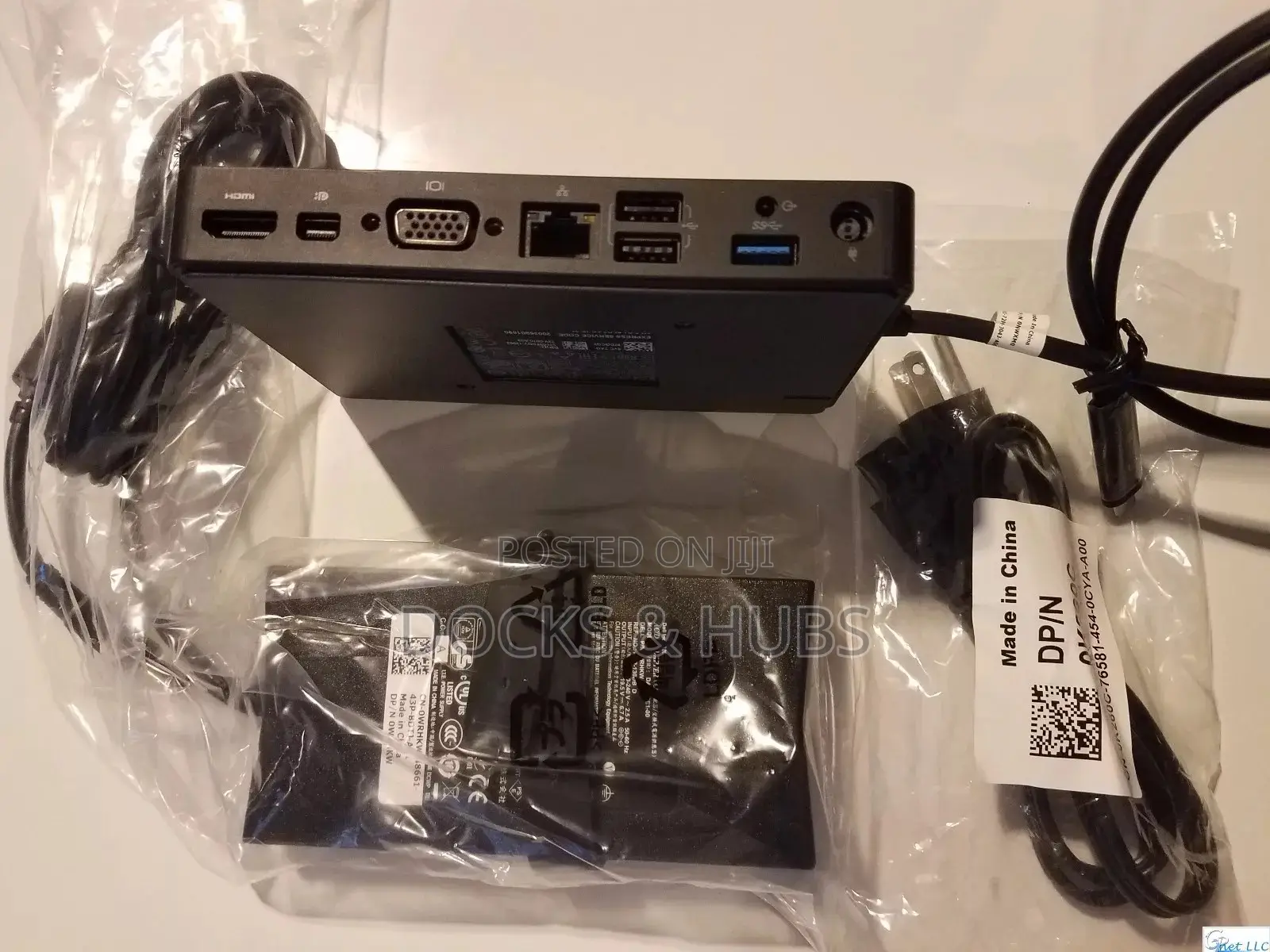 Dell Usb-C Wd15 Triple Monitor Dock - 130w Adapter