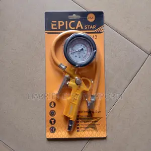 Brand New Epica Star Air Inflator Tyre Gauge