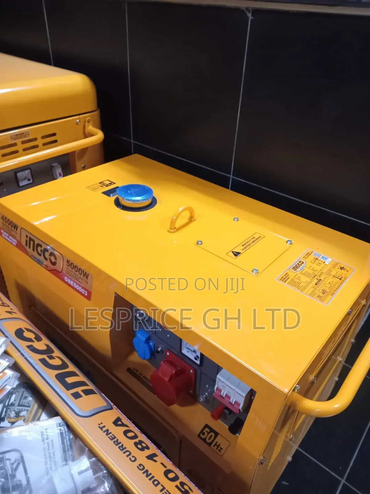 Save on Fuel - Ingco 3-Phase Diesel Gen With Electric Start!