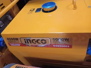 Ingco Diesel Gen: Electric Start 15l Fuel Tank-Gse50003