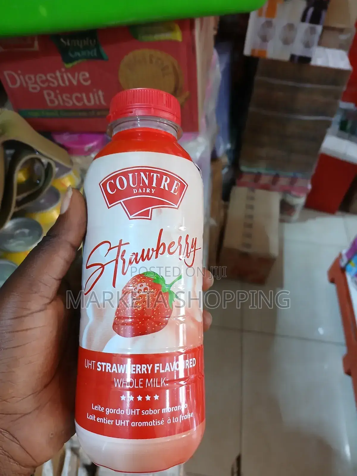 Countre Diary Milk Strawberry Flavored (500ml)