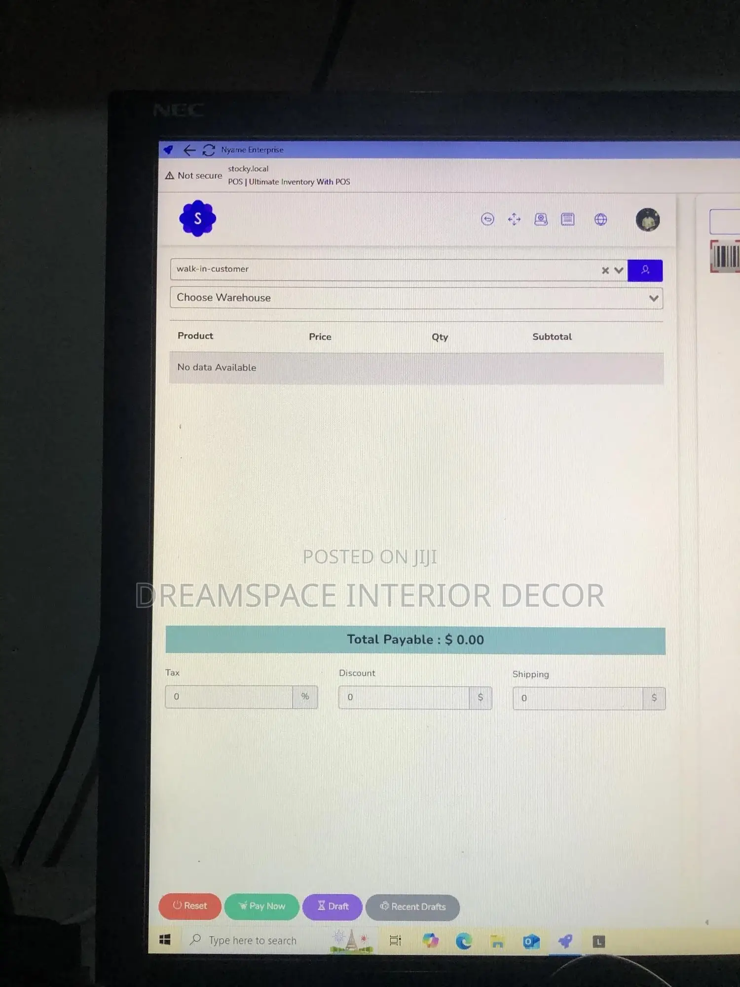 Pos for Super Market, Retail and Wholesale Shops