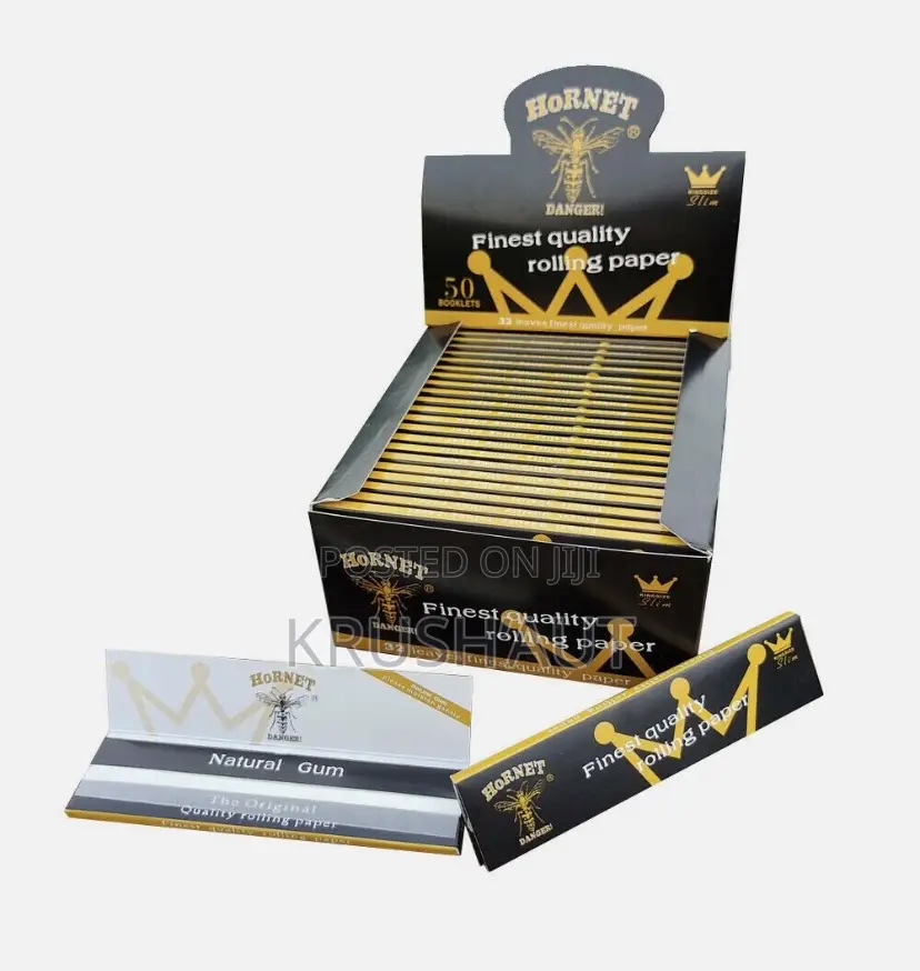 Black Hornet Rolling Paper - Slim