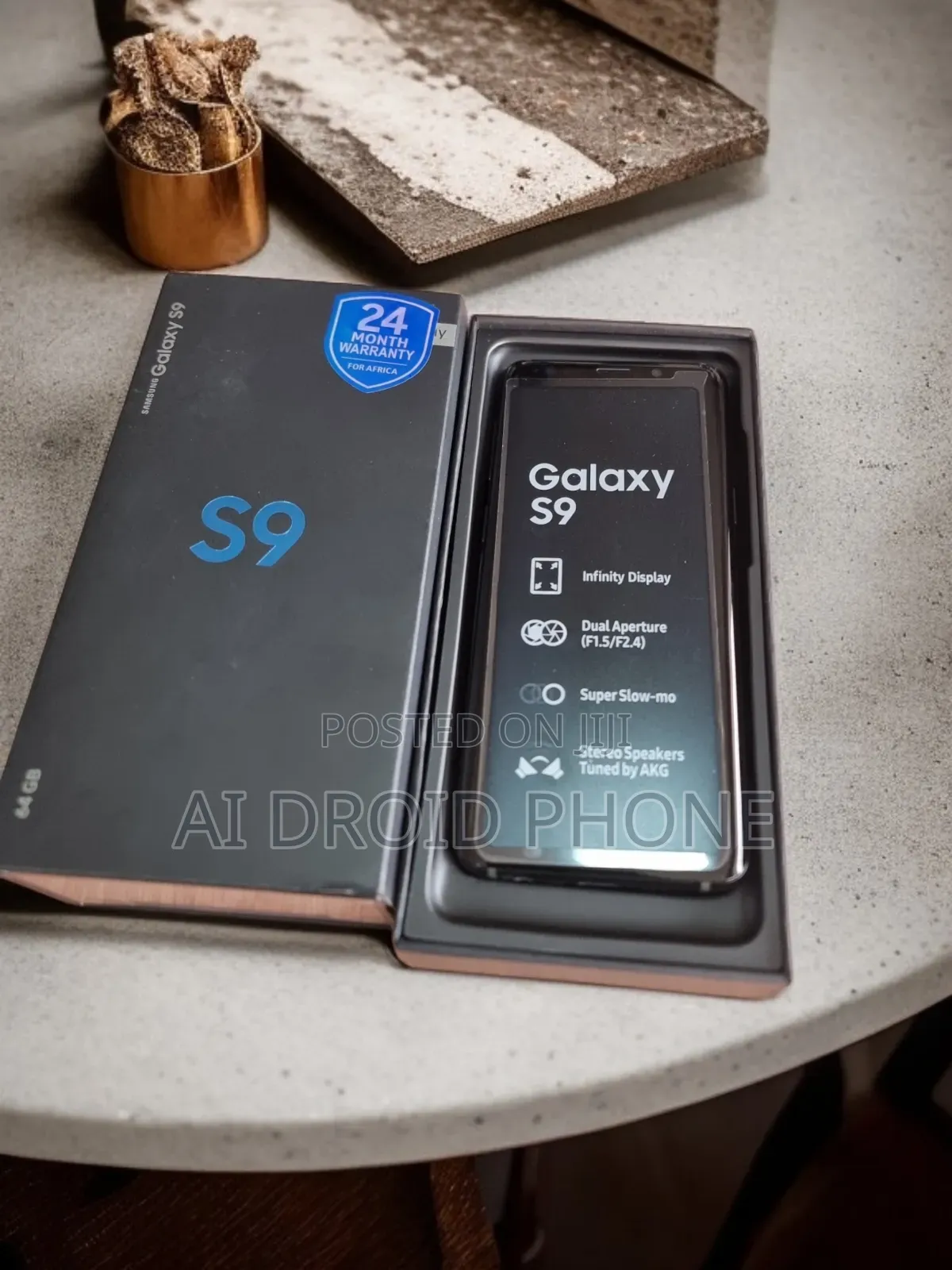 New Samsung Galaxy S9 64 GB Black