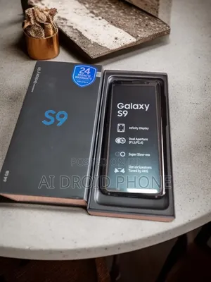 New Samsung Galaxy S9 64 GB Black
