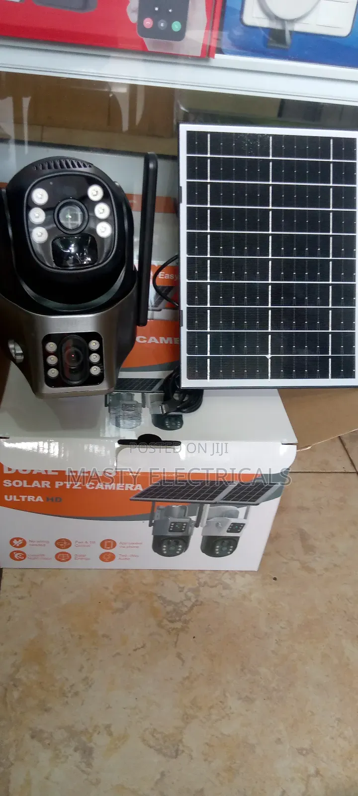 Smart Network Solar PTZ Camera