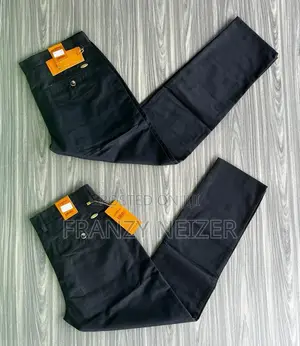 Stretchy Khaki Trousers