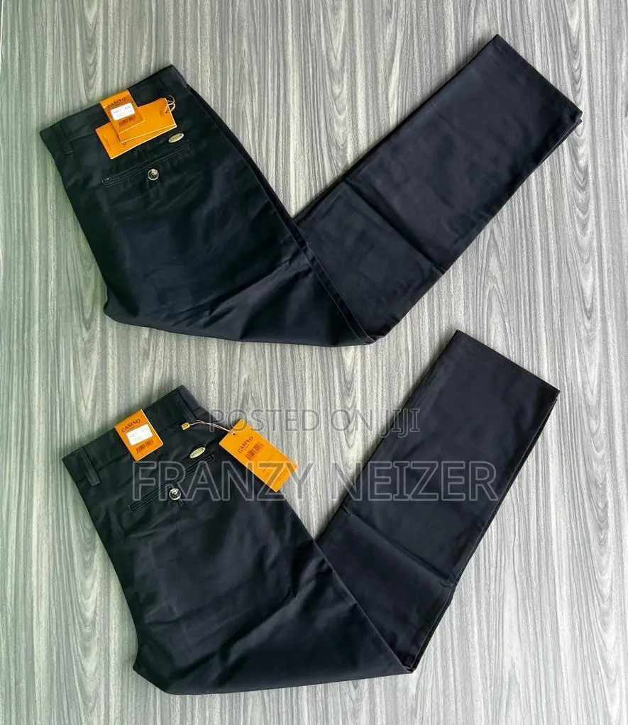 Stretchy Khaki Trousers