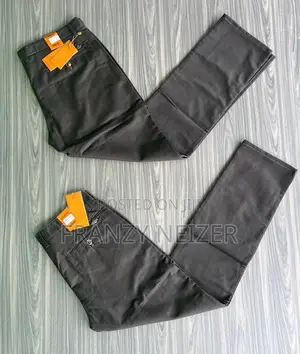 Stretchy Khaki Trousers