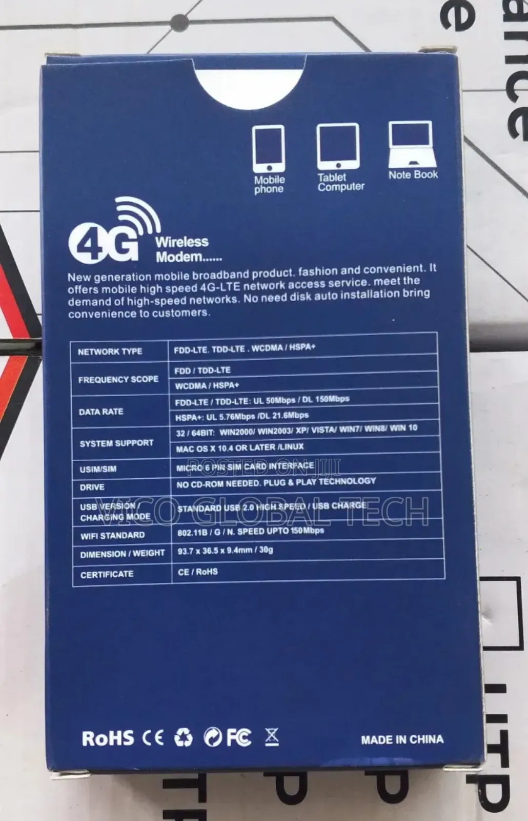 4g Usb Wifi Modem