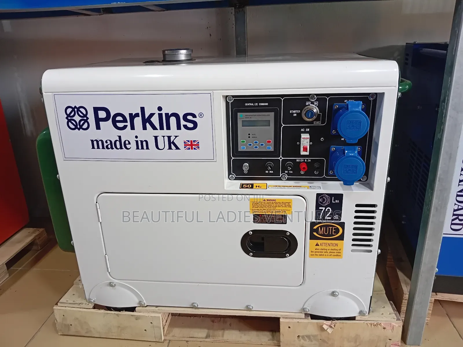 Brand New Perkins Diesel 10kva Generator Silent
