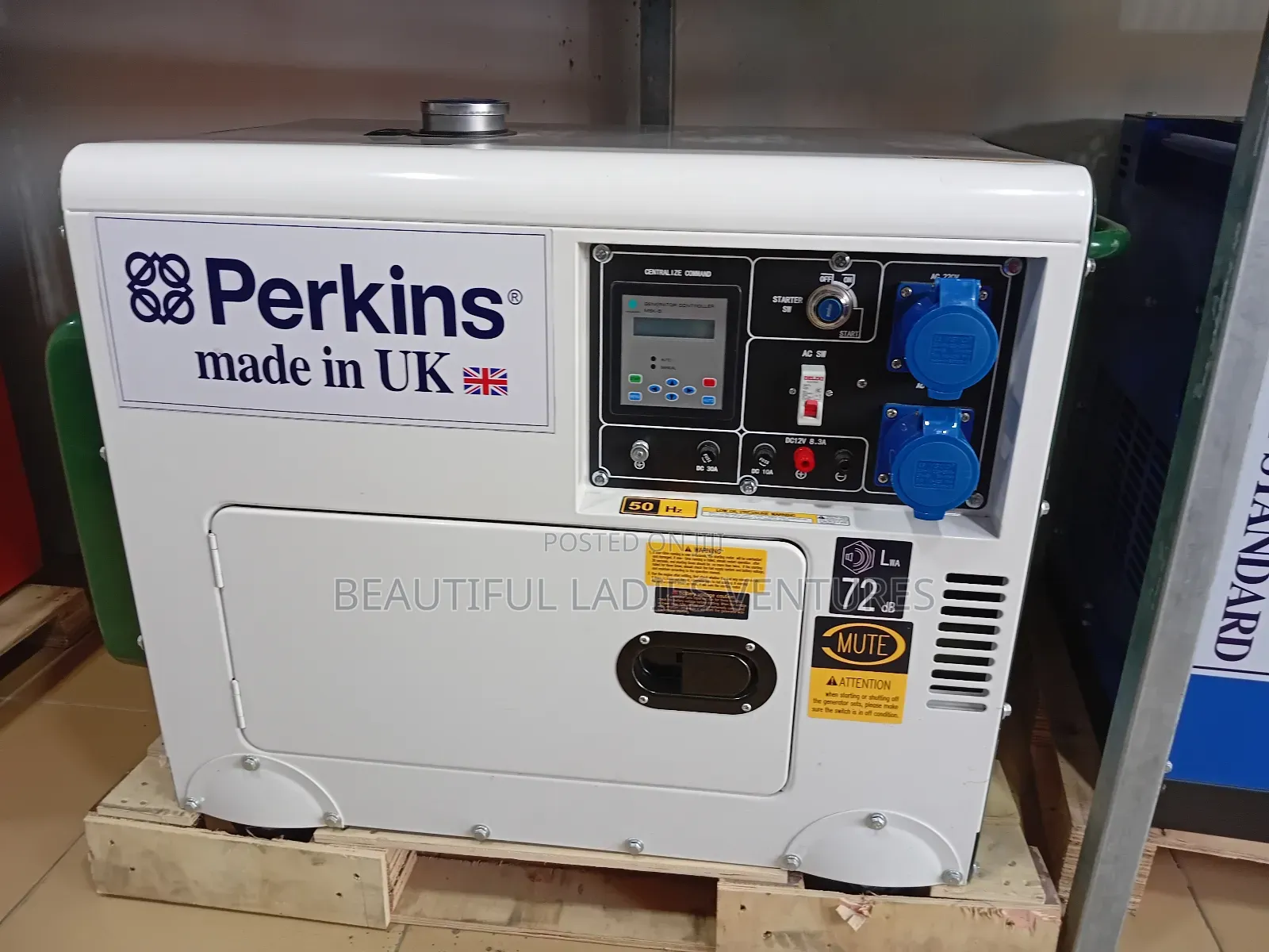 10kva Diesel Perkins Super Mute Diesel Generator
