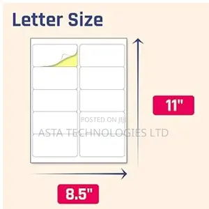 Sticker A4 Cut Sheet for Normal Printers