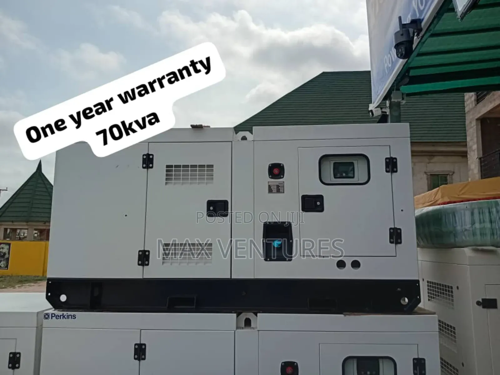 Adept 70kva Perkins Diesel Generator 70kva Silent Uk Made