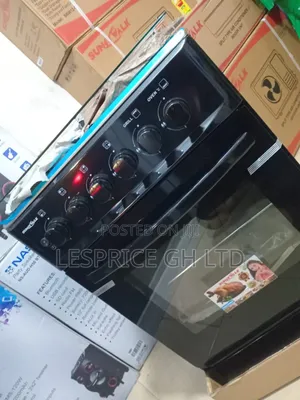 Chigo 4 Burner Gas Cooker - Tempered Glass Door!