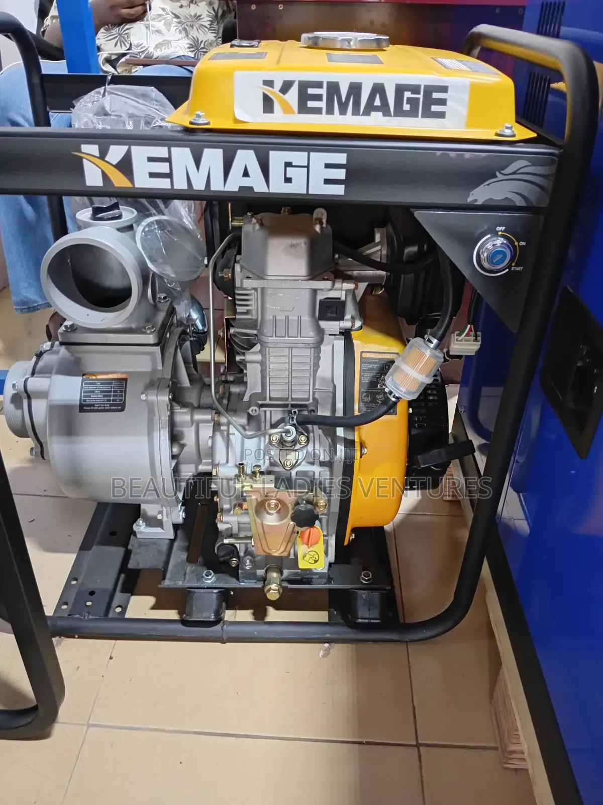 4" Brand New Kemage Water Pump Diesel Key Start