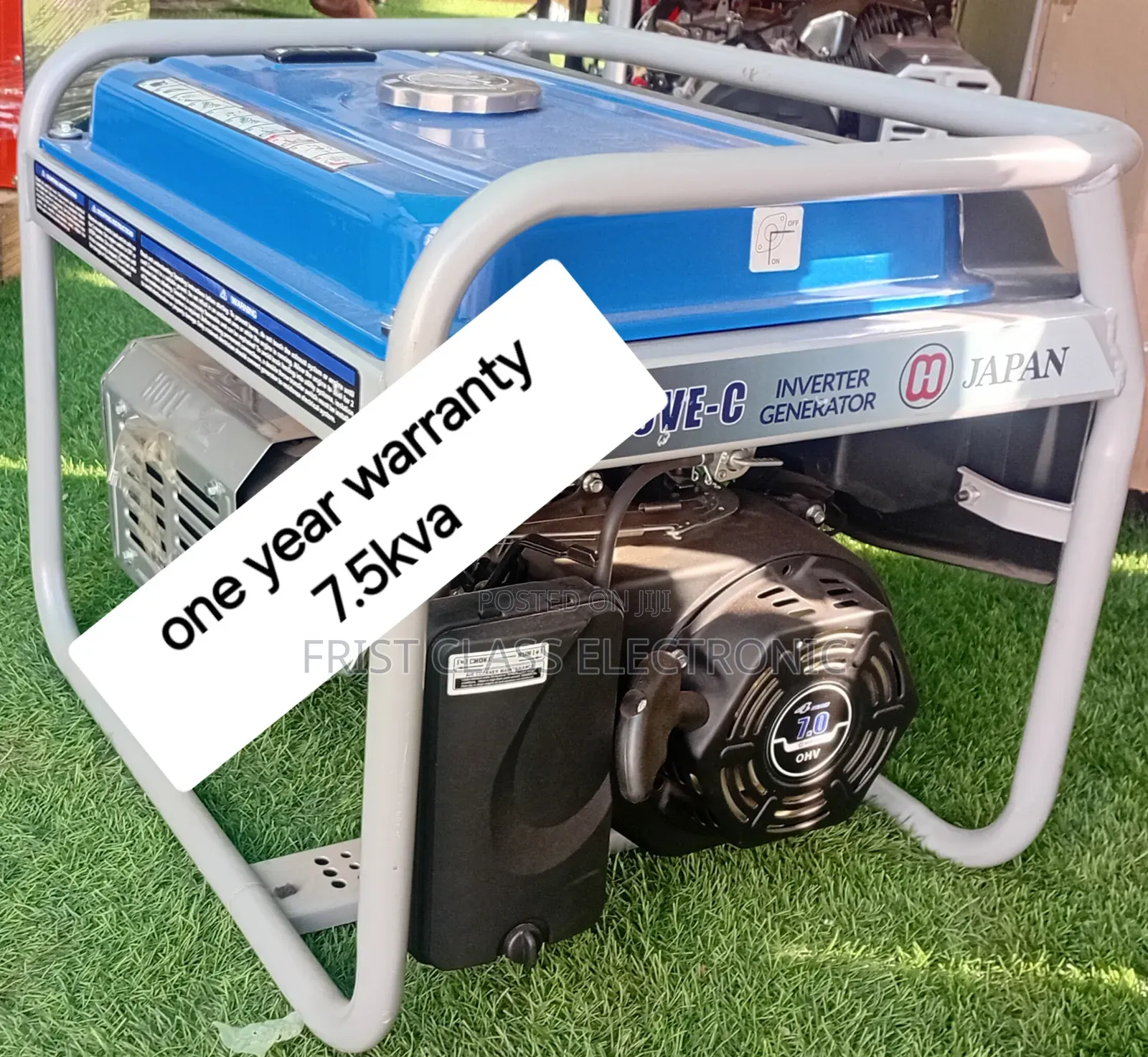 7.5kva Petrol Generator for Outdoor Activities