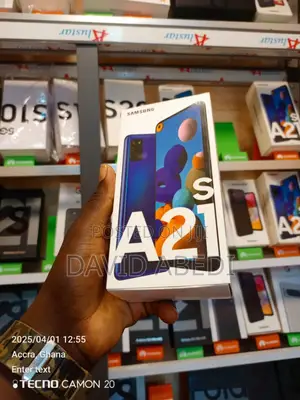 New Samsung Galaxy A21s 128 GB Black