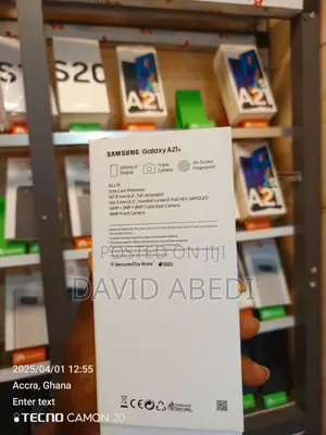 New Samsung Galaxy A21s 128 GB Black