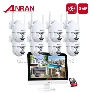 8 Security Camera System CCTV Wireless Wifi Home Outdoor