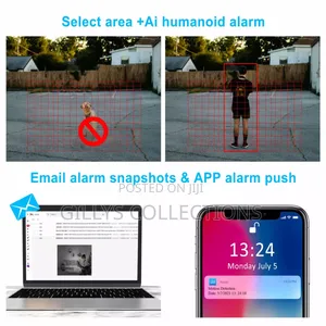 8 Security Camera System CCTV Wireless Wifi Home Outdoor