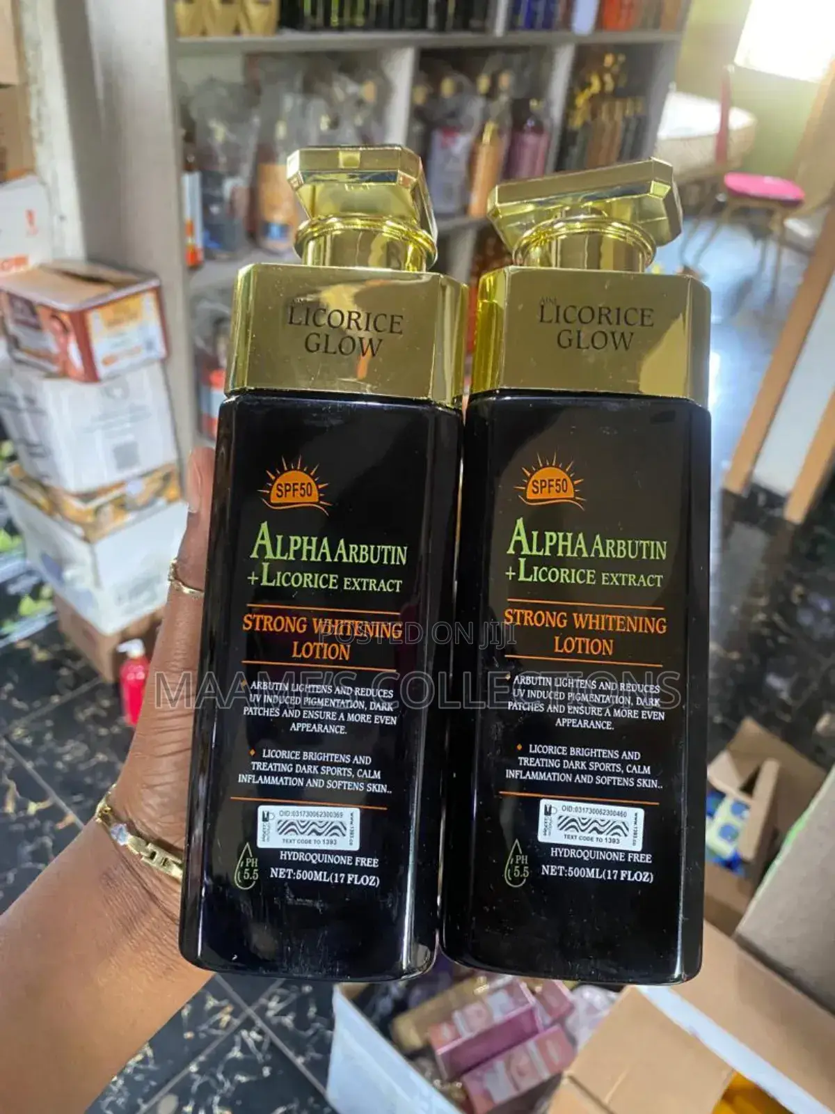Licorice Glow Body Lotion
