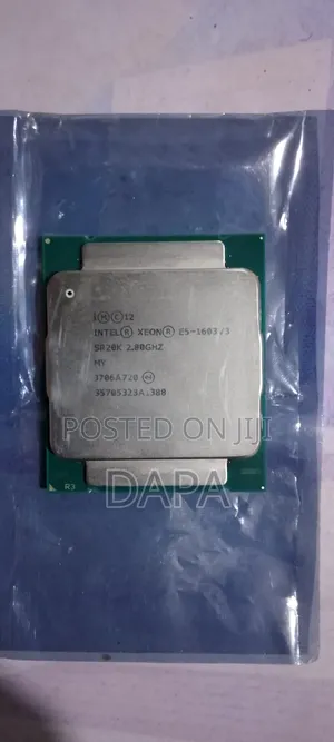 Intel Xeon E5-1603v3 Sr20k at 2.80ghz