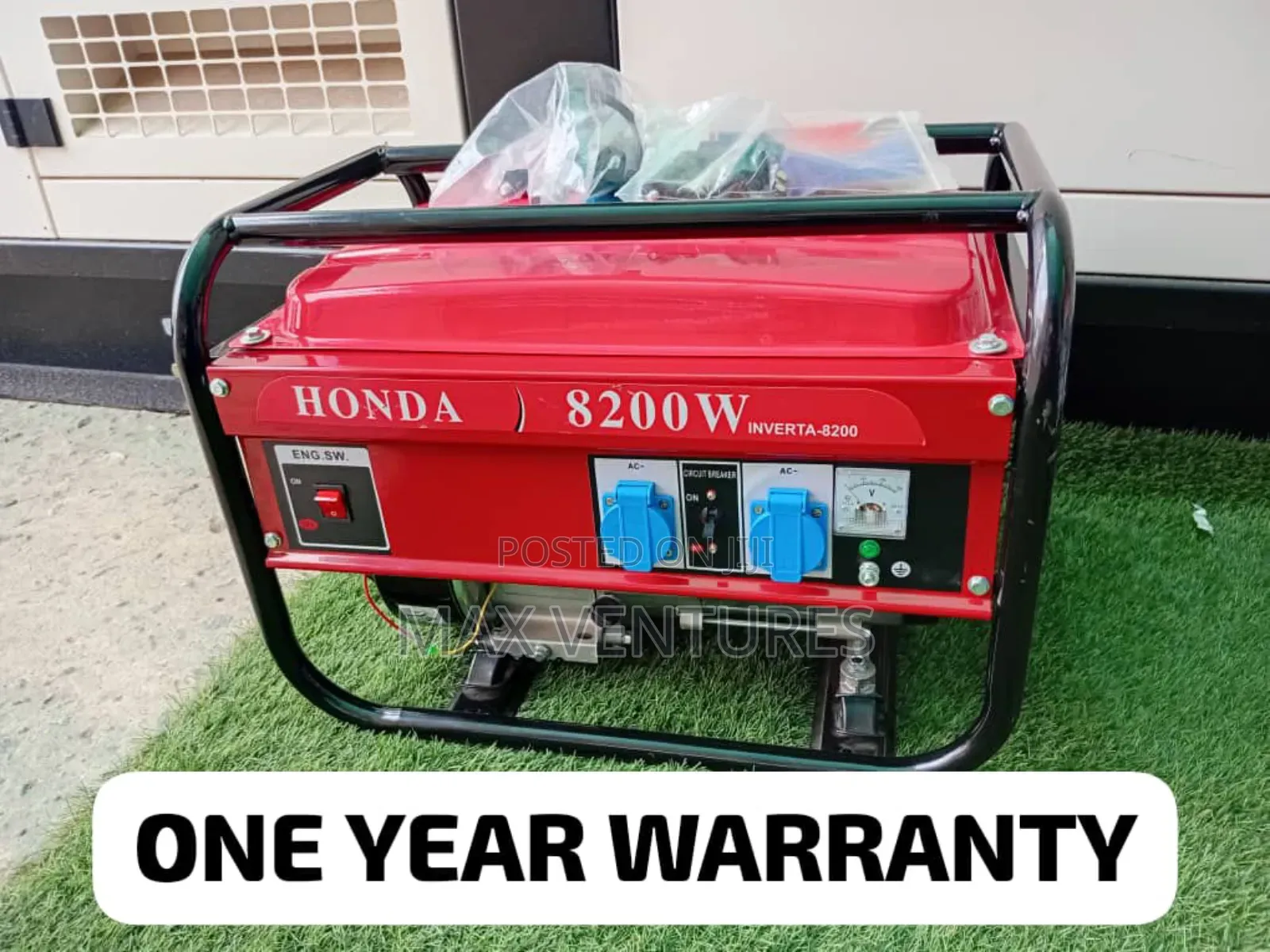 Peculiar Honda 7.5kva Petrol 8200watts Generator Japan Honda