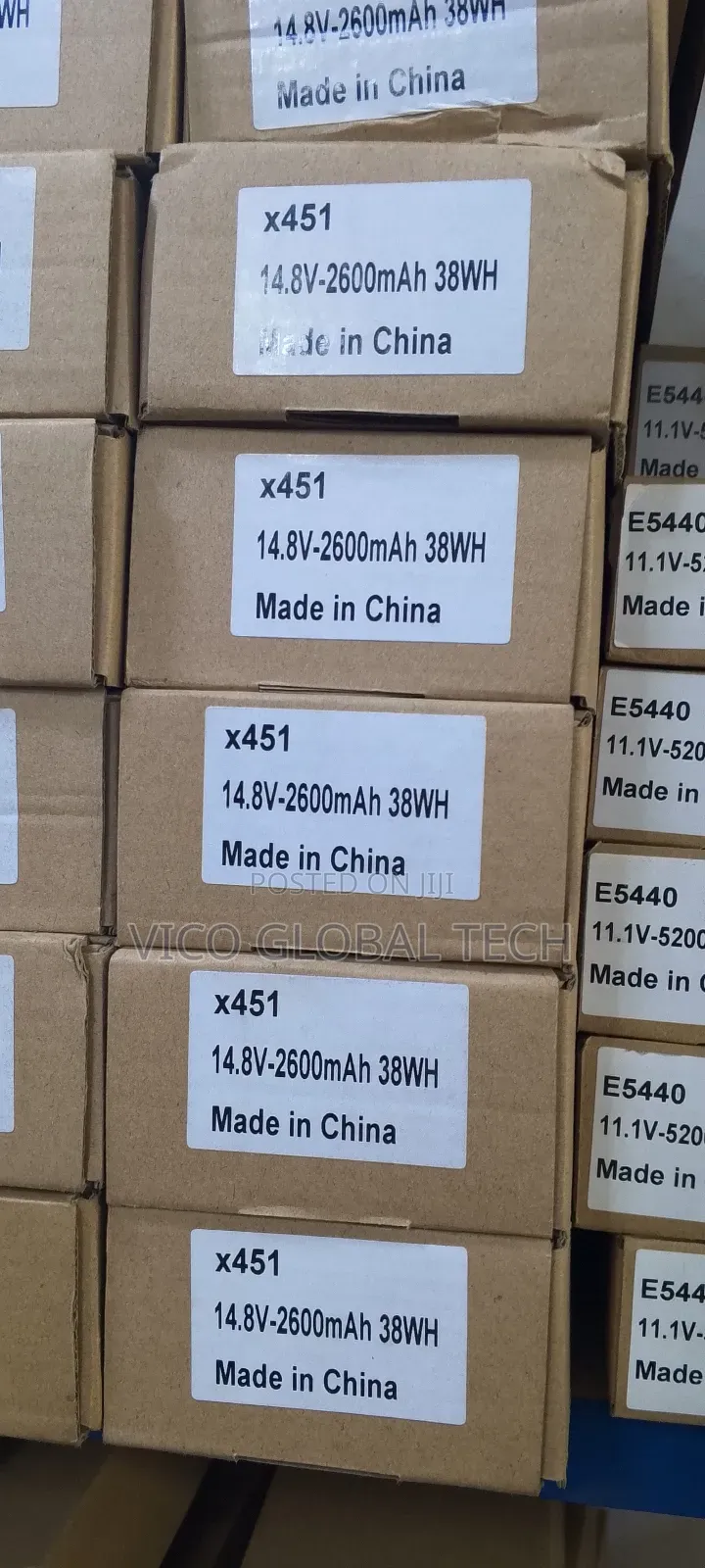 All Types of Laptop Battery