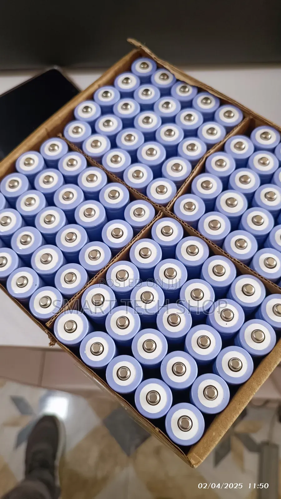 Rechargeable 3.7v 18650 Battery for Solar CCTV Camera, Light