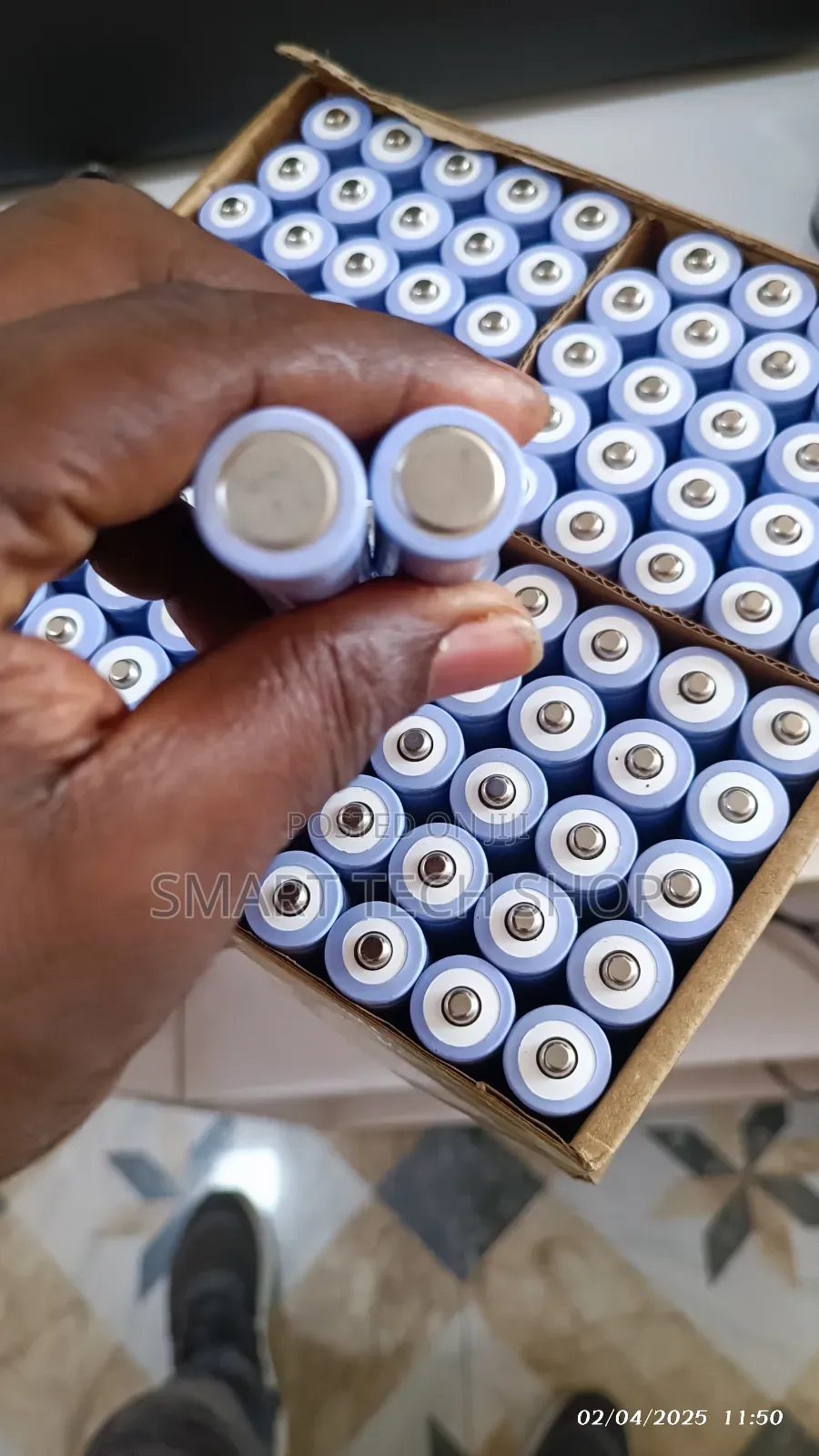 Rechargeable 3.7v 18650 Battery for Solar CCTV Camera, Light