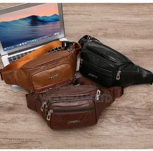 Genuine Leather Waist Bags/Chest Bags
