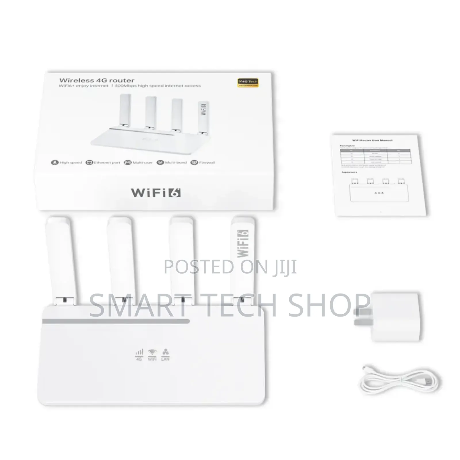 Wireless 4g Router Wifi6+ Enjoy Internet | 300mbps High