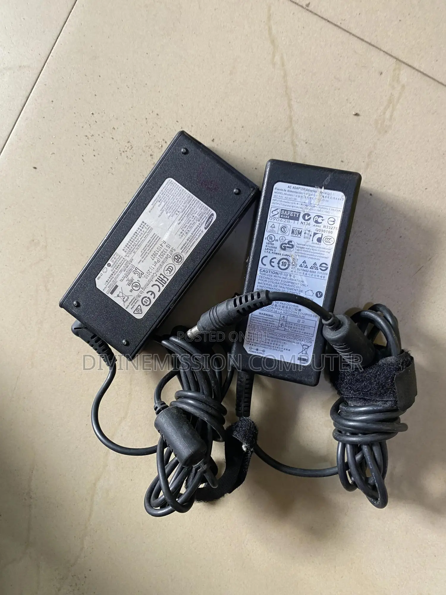 Samsung Laptop Charger/Adapter Uk Used 19v 3.16a 65w