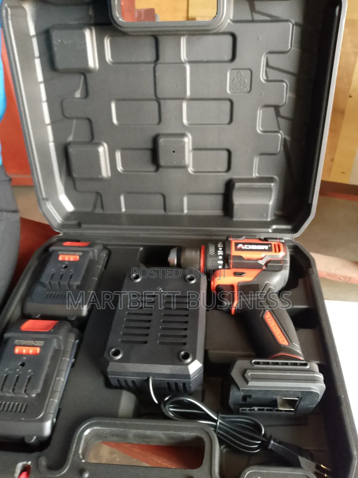 20v Impact Cordless Drill With Two Batteries