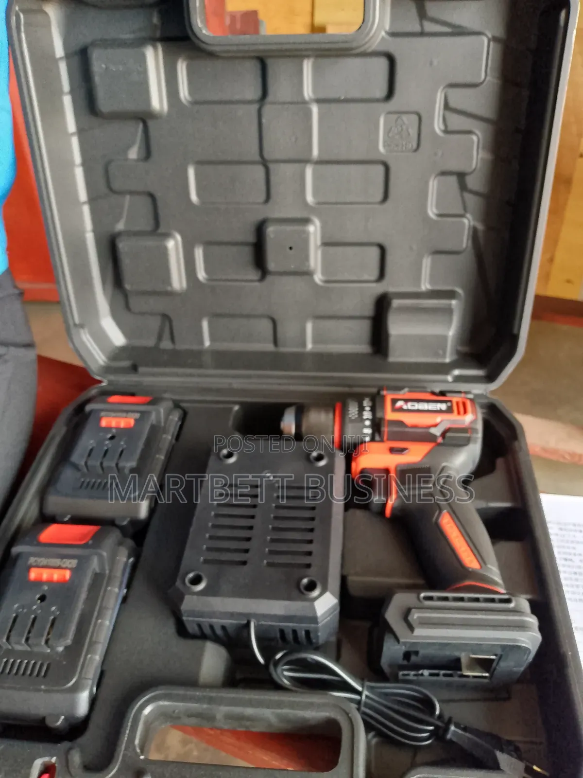 20v Impact Cordless Drill With Two Batteries